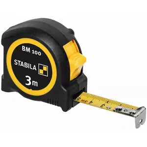 Measuring tape STABILA BM 100 19570 — 3 m, ABS housing