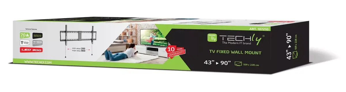 TV stiprinājums Techly ICA-PLB-948F Photo 2