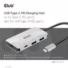 USB Хаб CLUB3D USB Gen2 Type-C PD Charging Hub Photo 3