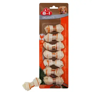 Лакомство для собак 8in1 Delights Курица 85 г — мягкие угощения для дрессировки