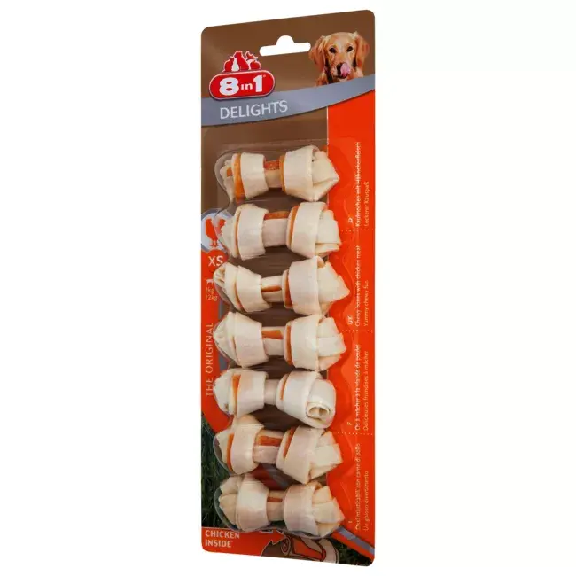 Suņu kārums 8in1 Delights Vistas 85 g Photo 4