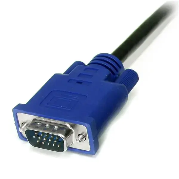 StarTech SVECON6 1.8 m 3-in-1 Ultra Thin PS/2 KVM Cable Photo 2