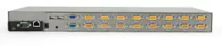 KVM Switch LevelOne 16-Port PS/2-USB VGA Photo 3