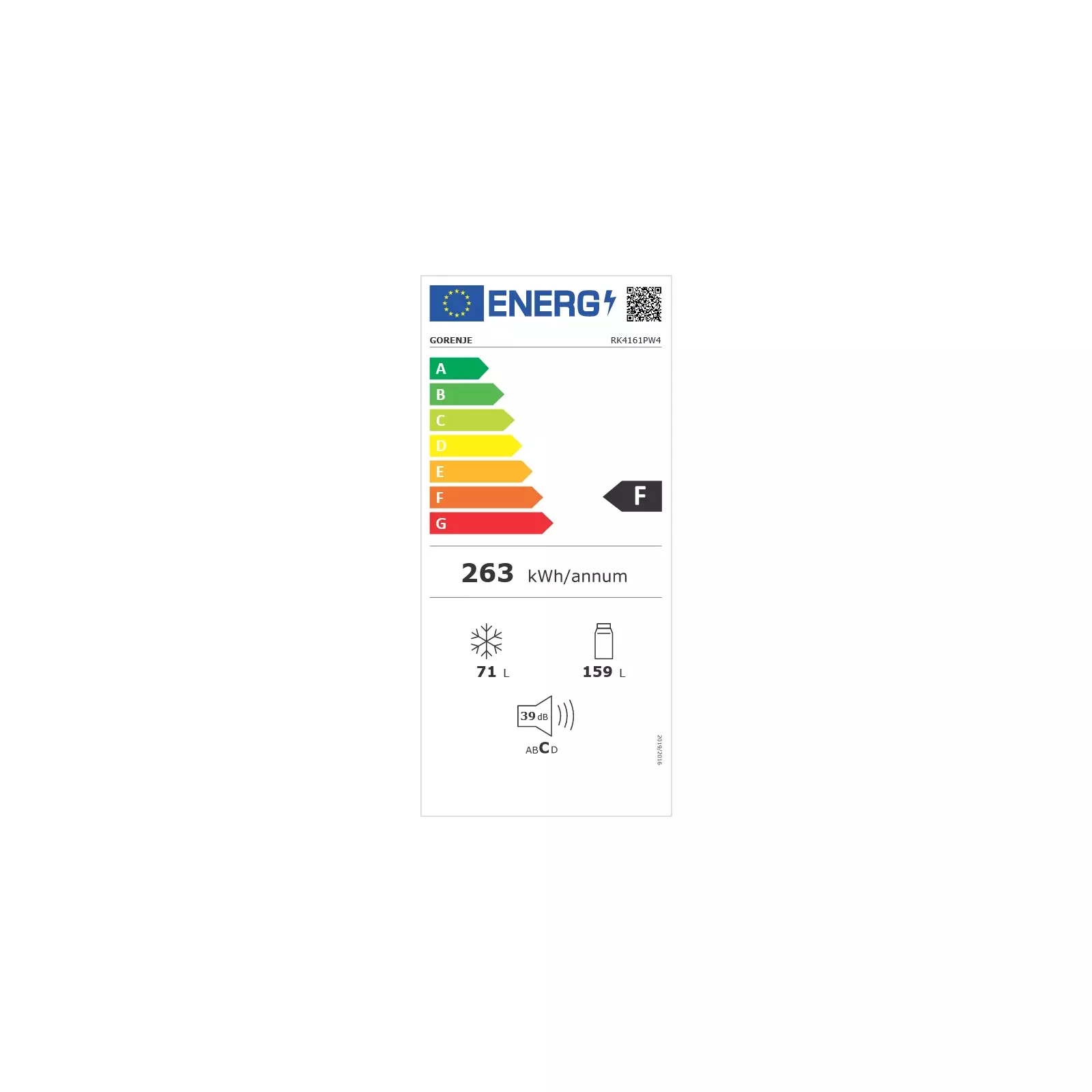 gorenje rk4161pw4