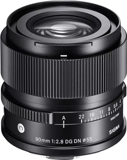 Sigma 90mm F2.8 DG DN teleobjektīvs Sony E Photo 1