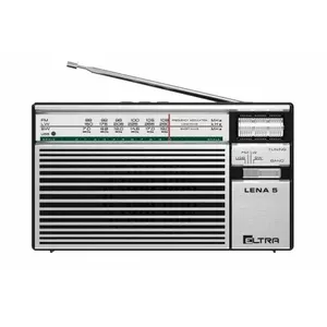 Portable AM/FM radio Eltra Lena 5 — battery-powered, telescopic antenna, speaker