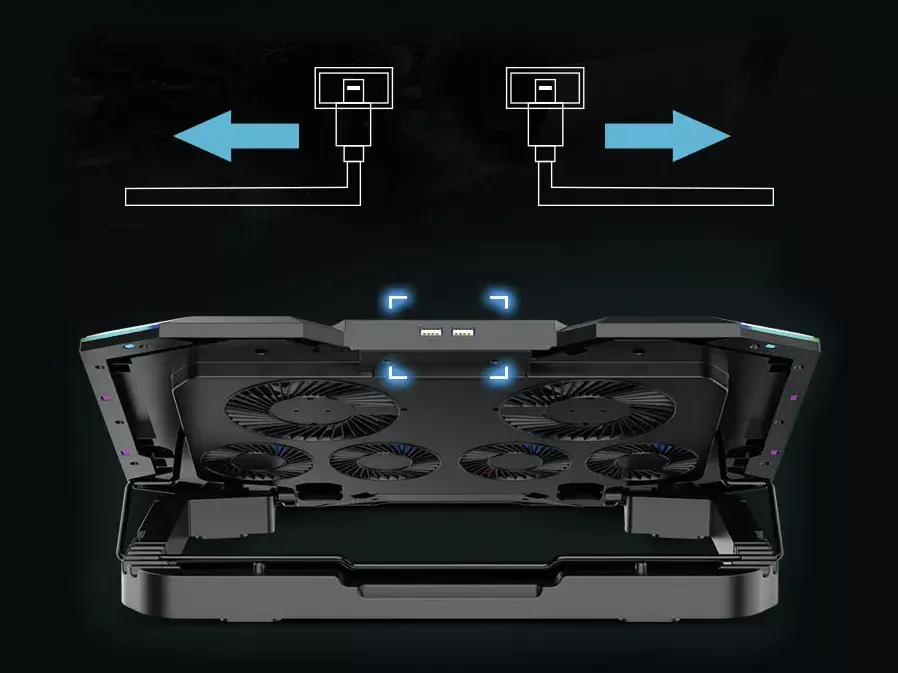 Cooling Stand Conceptronic THYIA ERGO 6-Fan Photo 5