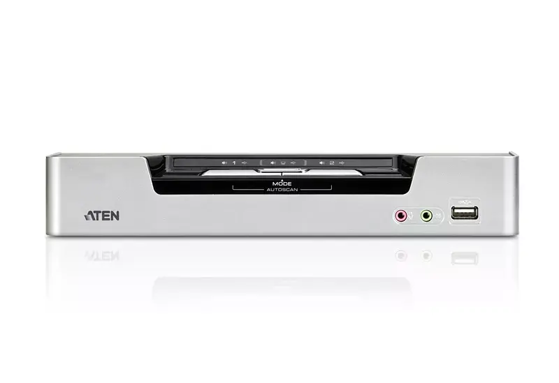 KVM slēdzis ATEN 2-Port USB DVI Dual-View Photo 3