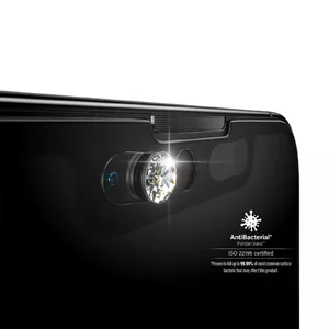 Caurspīdīgs rūdīta stikla ekrāna aizsargs PanzerGlass CamSlider Apple iPhone 13 / 13 Pro, 6,1", Edge-to-Edge, ar Swarovski kristāliem