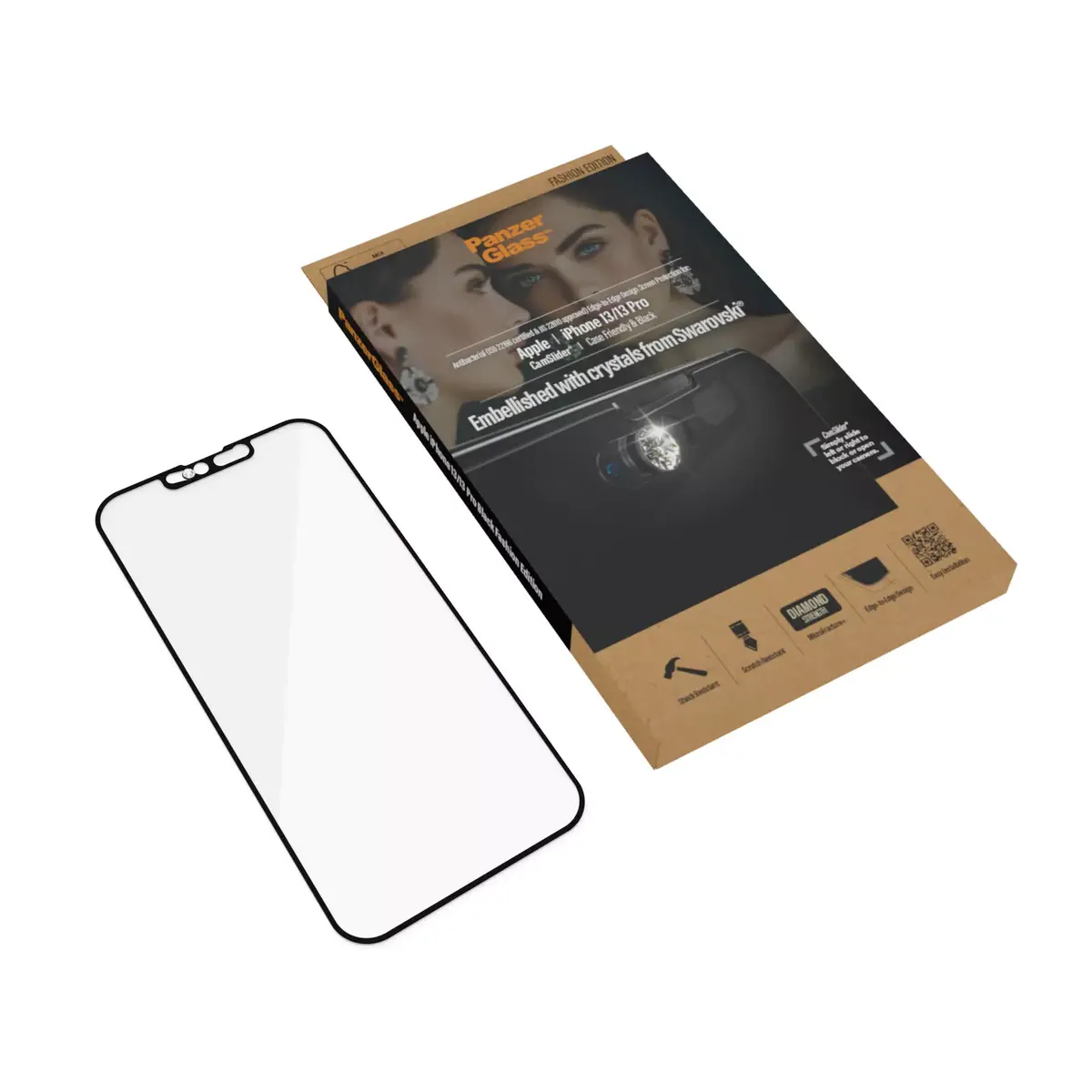 PanzerGlass CamSlider Screen Protector for iPhone 13 / 13 Pro Photo 5