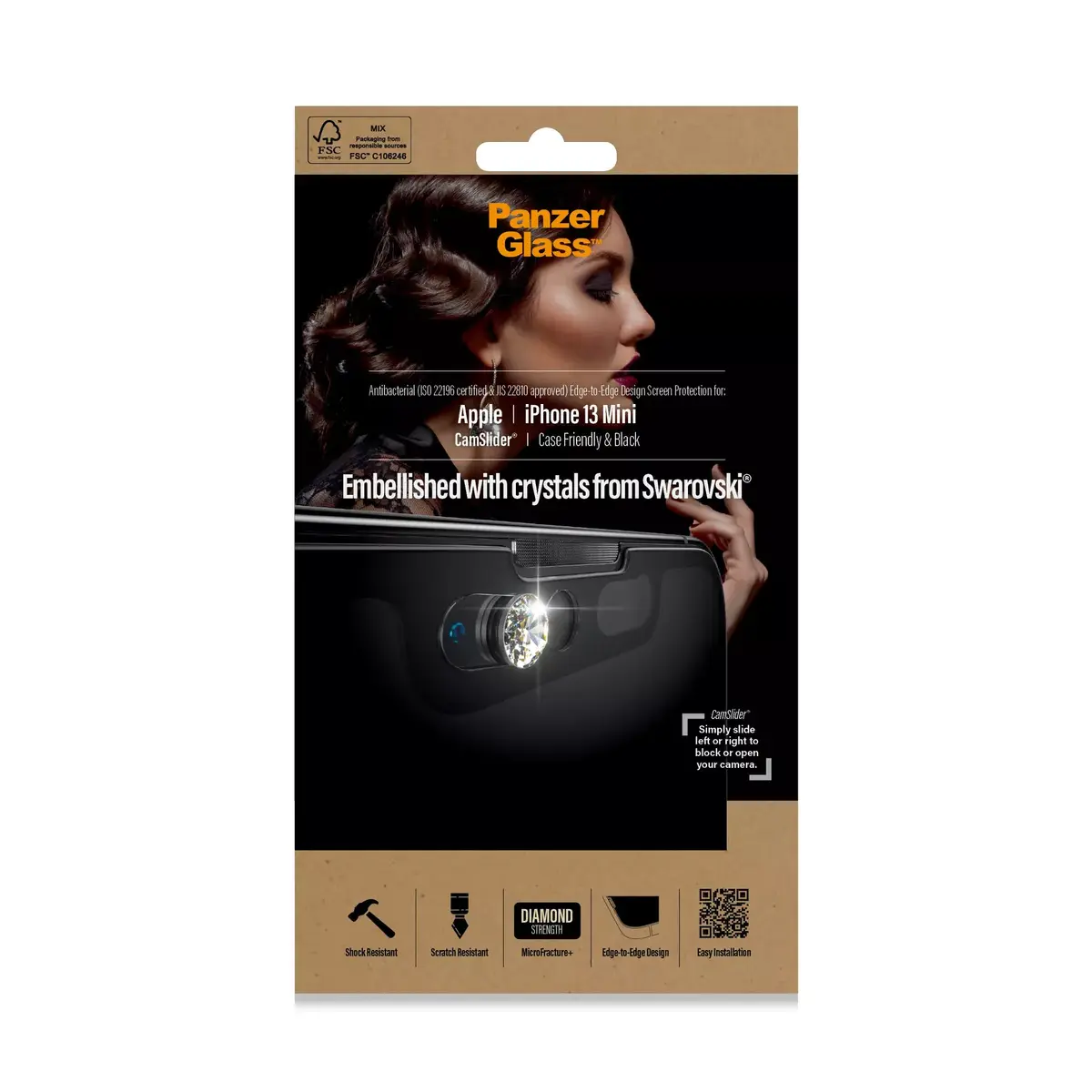 Защитное стекло PanzerGlass Apple iPhone 13 Mini Photo 2