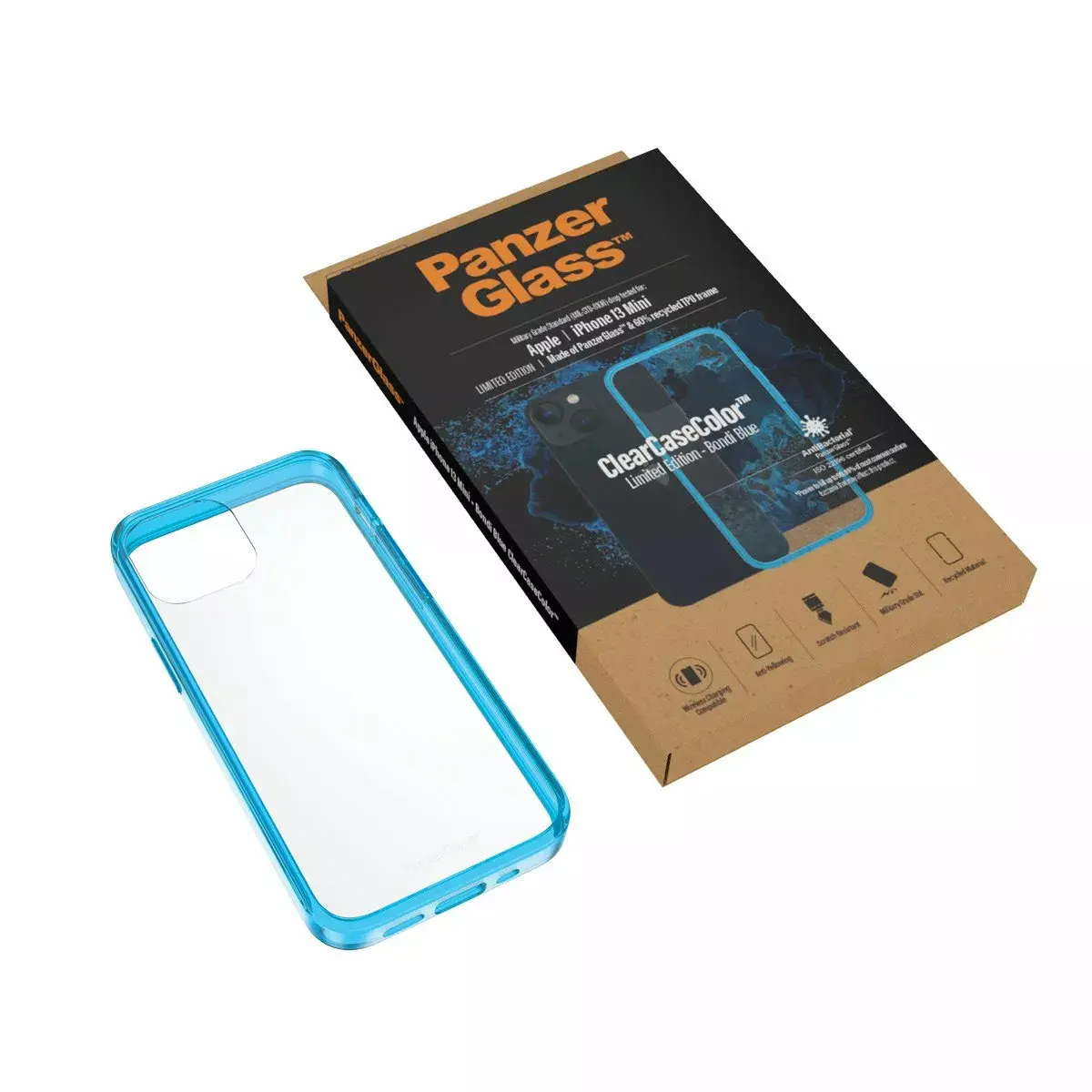 PanzerGlass ClearCaseColor apvalks iPhone 13 Mini Photo 5