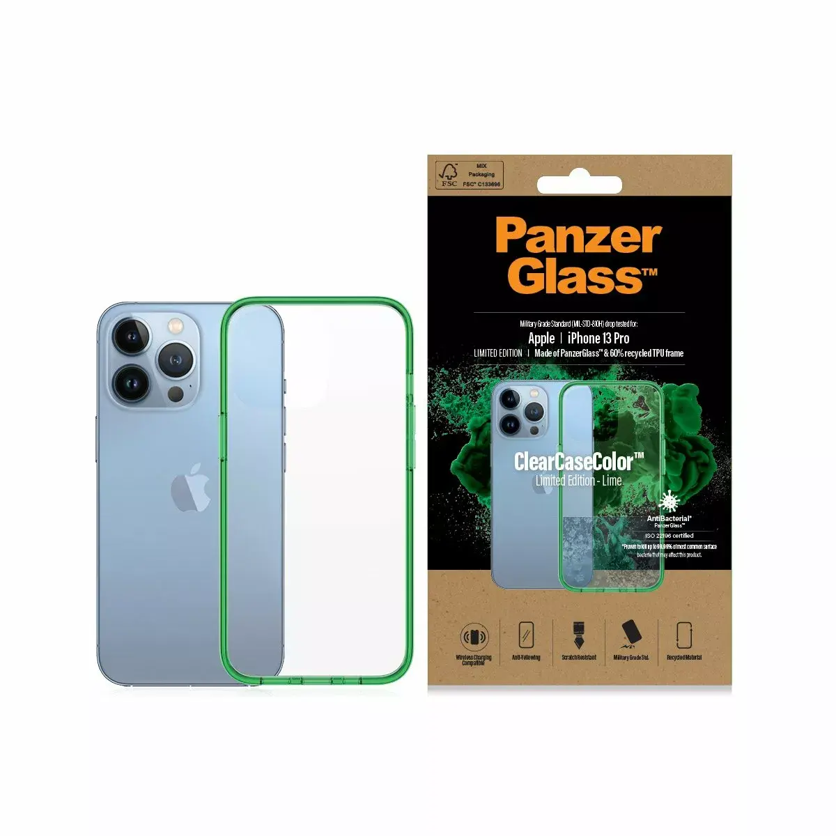 PanzerGlass ClearCaseColor case for iPhone 13 Pro Photo 3