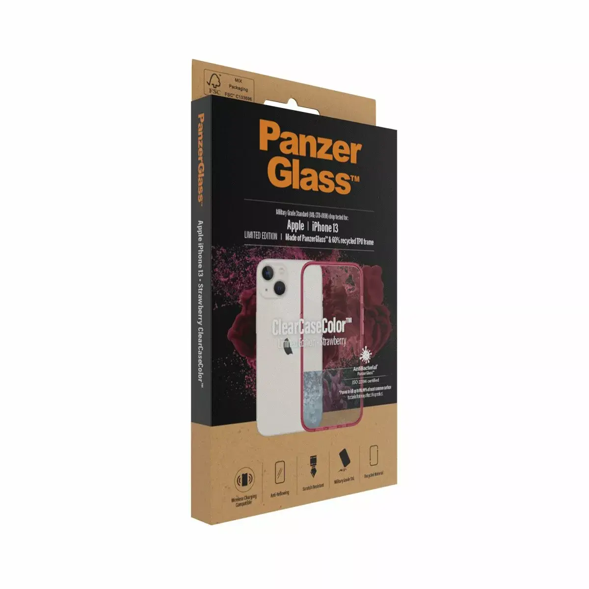 Protective case PanzerGlass ClearCaseColor for iPhone 13 Photo 4