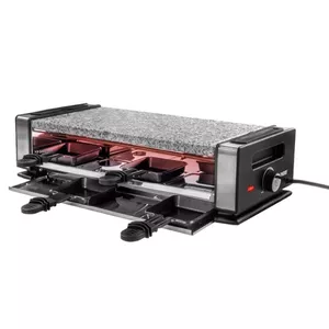 Гриль Раклет Unold Delice Basic 1200 Вт на 8 человек Черный Нержавеющая сталь