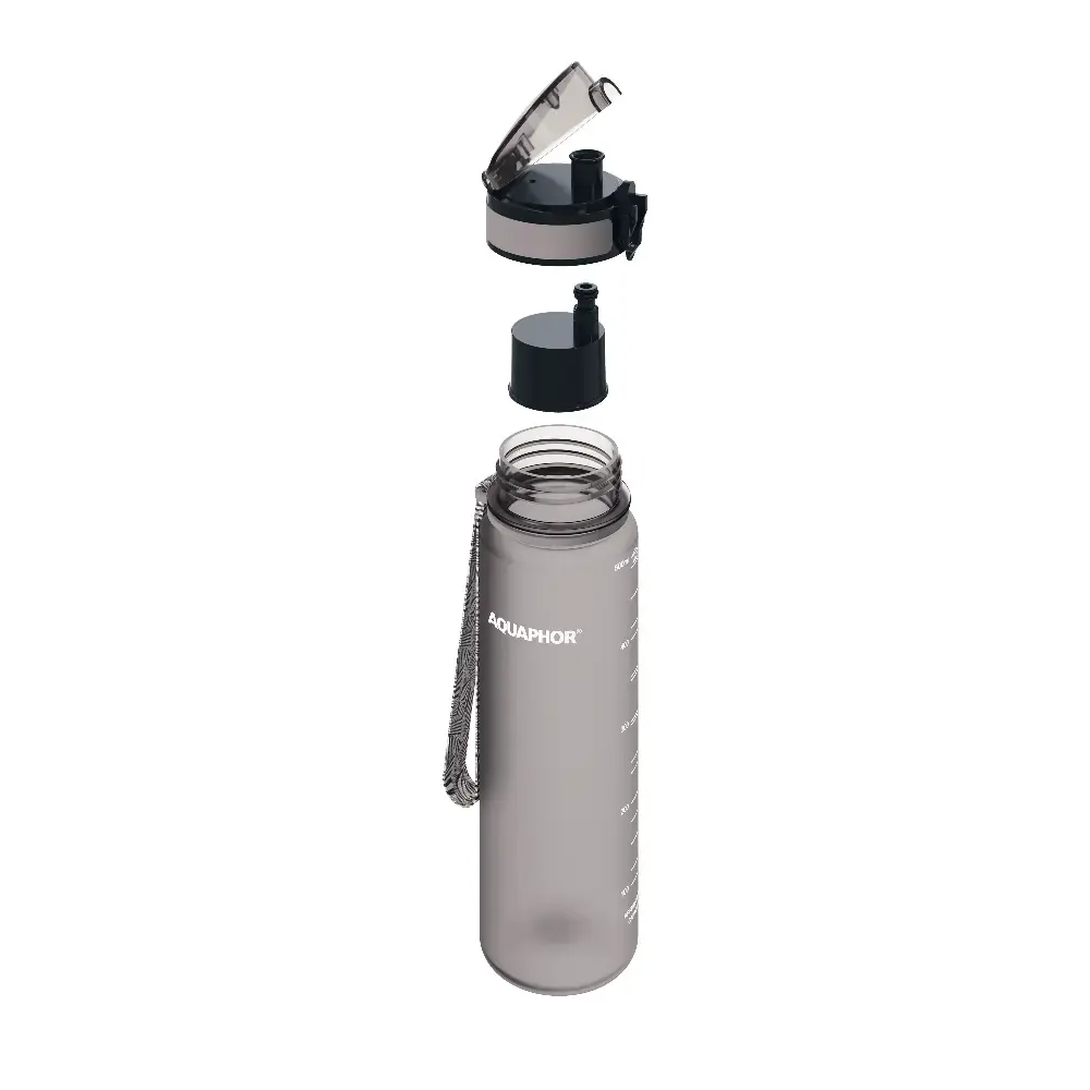 Filtrējoša pudele Aquaphor City 500 ml — nerūsējošā tērauda, pelēka Photo 3