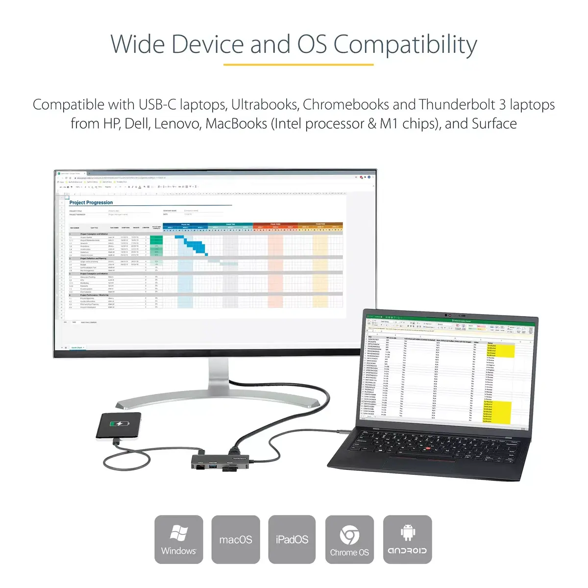USB C Multiport Adapter StarTech DKT30CHSDPD Photo 8