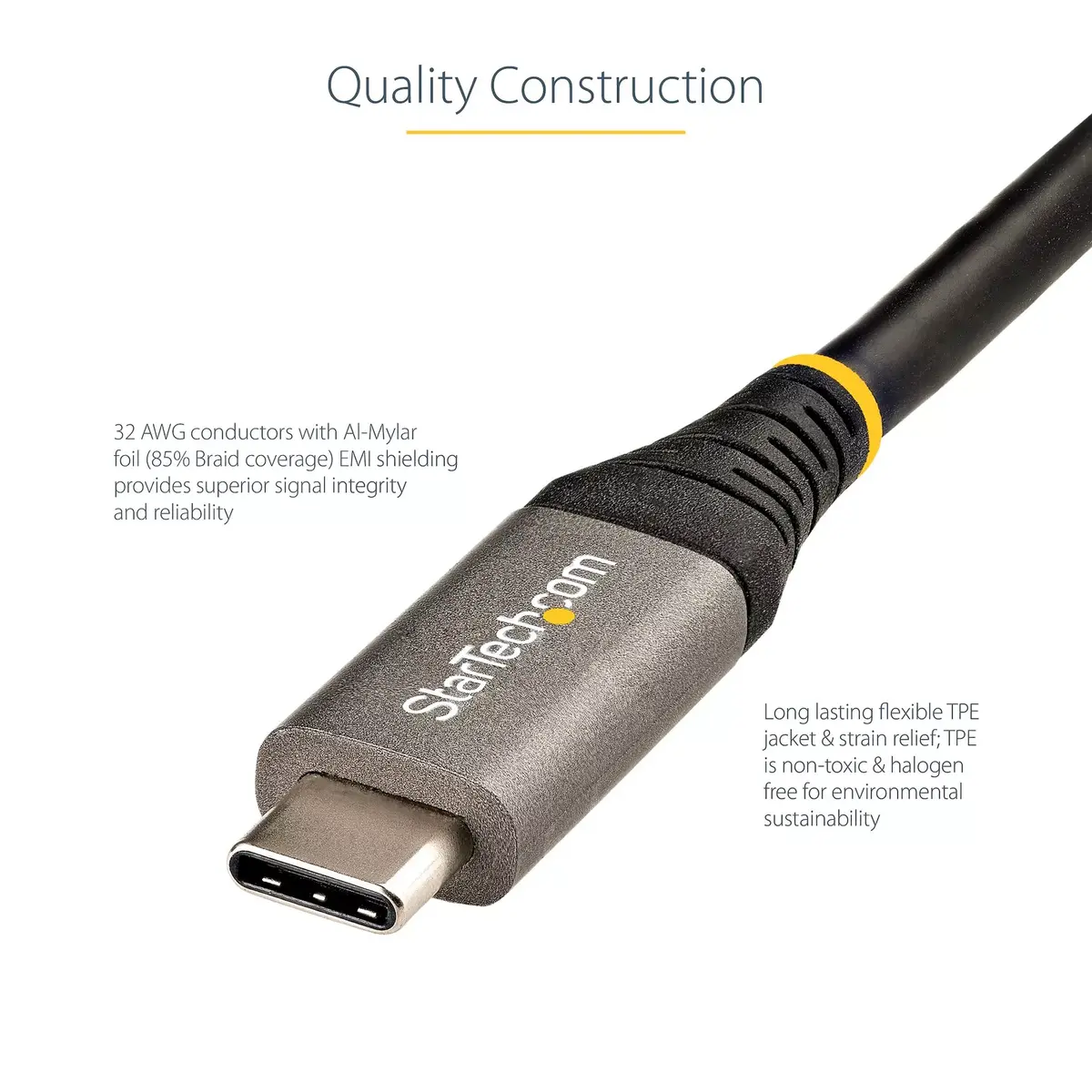 USB C Cable StarTech.com 20" (50cm) Photo 10