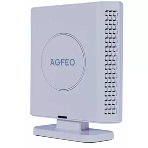 DECT IP-Repeater agfeo 6101724 white — range extender for DECT/VoIP systems