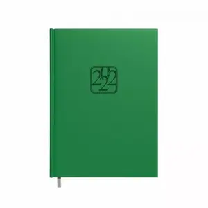 Planning notebook Buroodisain 241728-003 A5 green 2026 – dated planner, A5 size, yearly 2026