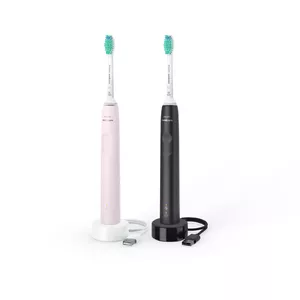 Sonic zobu birste Philips 3100 sērija HX3675/15 2 iepakojumā