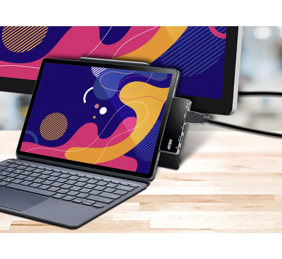 USB-C Travel Dock ATEN UH3238-AT Photo 6