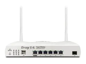 Tabletop router DrayTek Vigor 2866AX Dual-band Wi-Fi 6