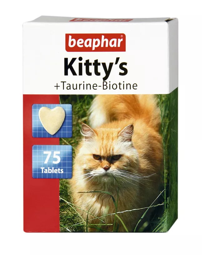 Tabletes uztura bagātinātājs beaphar Kitty`s +