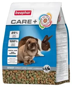Rabbit Food beaphar Care+ Senior 1.5 kg — complete feed for rabbits over 6 years