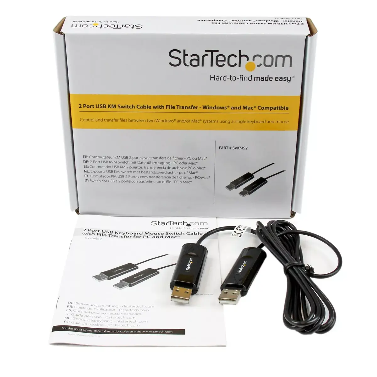 KM Switch Cable StarTech.com SVKMS2 Photo 3