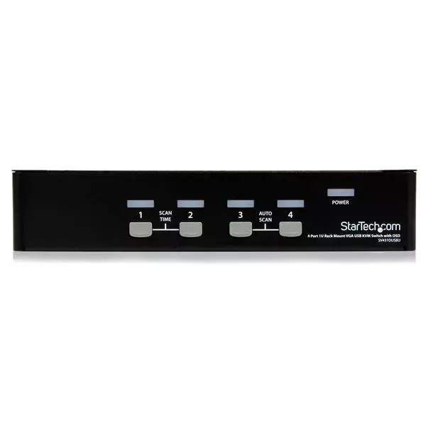 KVM slēdzis StarTech.com 4 Port 1U Rackmount USB Photo 2