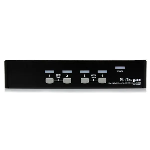 StarTech.com 4 Port 1U Rackmount USB KVM Switch SV431DUSBU Photo 2