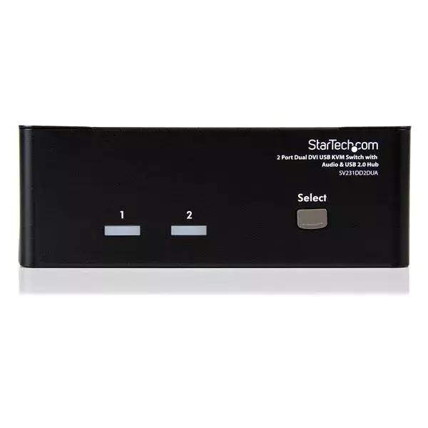StarTech SV231DD2DUA 2 portu Dual DVI USB KVM Photo 2