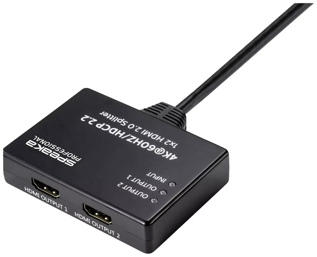 Video Splitter HDMI SpeaKa Professional SP-9443508 Photo 2