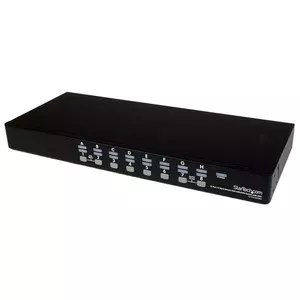 KVM Switch Kit StarTech.com SV1631DUSBUK 16 Port 1U Rackmount
