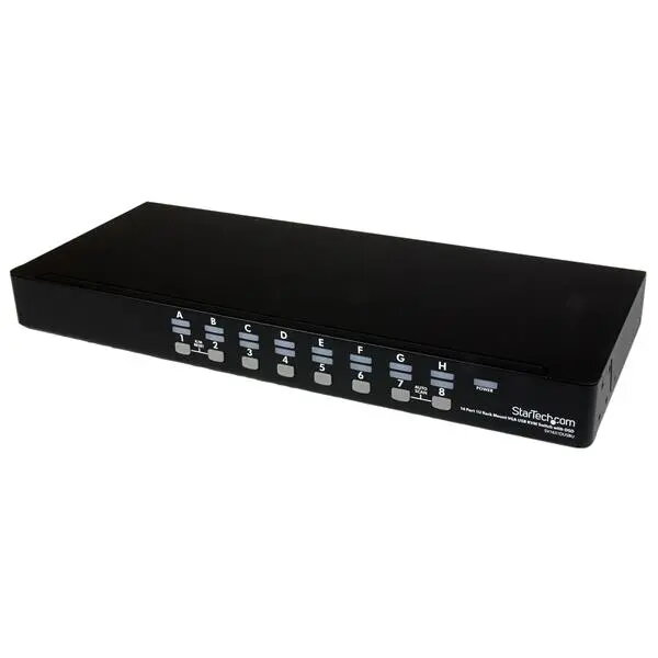 StarTech.com 16 portu 1U statīvā
