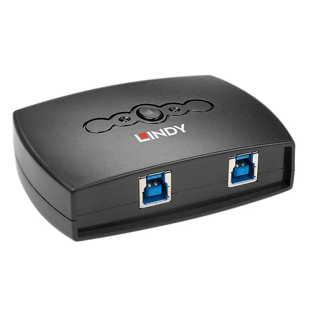 USB slēdzis 2 porti Lindy 43141