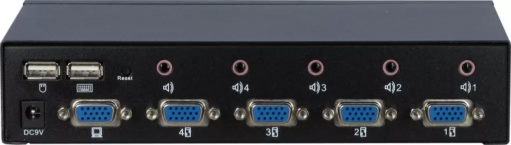 KVM slēdzis Inter-Tech KVM-AS-41UA Photo 4
