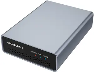 HDD/SSD korpuss GRAUGEAR G-25RD2-AC-10G Sudrabs 2.5" 10 Gbit/s