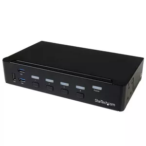 KVM переключатель StarTech.com 4-Port DisplayPort USB 3.0 4K 30Hz