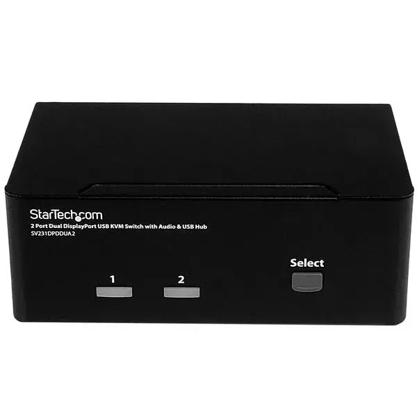 KVM slēdzis StarTech.com 2-Port DisplayPort Dual-Monitor Photo 2