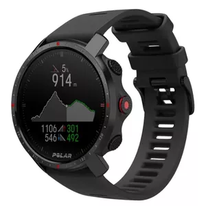 Polar Grit X Pro Titan 3,05 cm (1.2") MIP 47 mm Digitāls 240 x 240 pikseļi Skārienjūtīgais ekrāns Melns GPS