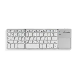 Клавиатура MediaRange MROS133 Office Bluetooth QWERTZ German Swiss Silver