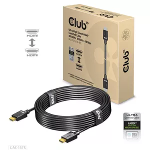 HDMI Cable CLUB3D Ultra High Speed 4K120Hz 8K60Hz 5m