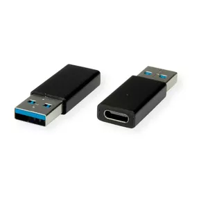 Adapter USB 3.2 Gen 1 VALUE Type A - C M/F Black