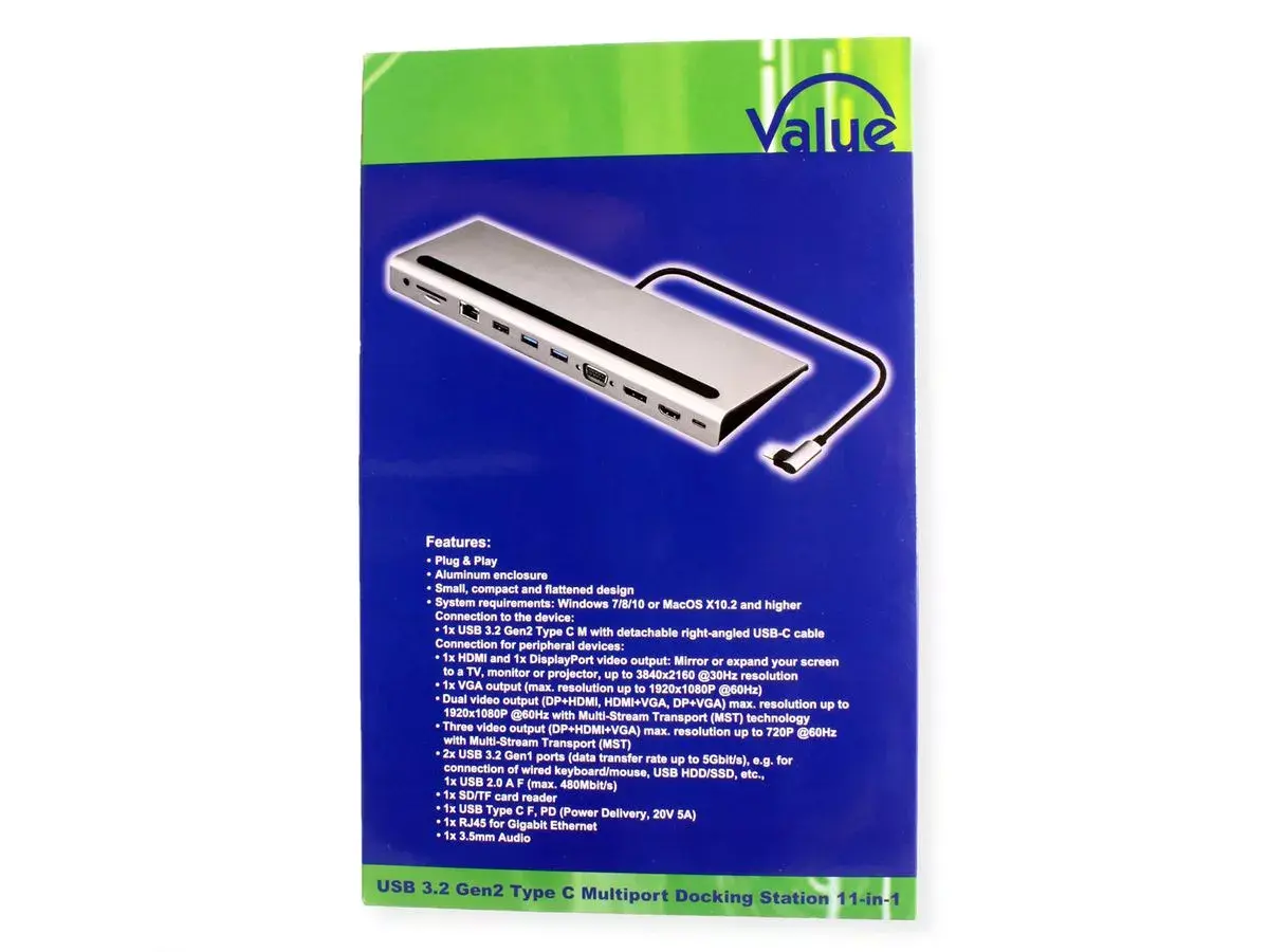 Laptop Dock VALUE 12.99.1117 Photo 2