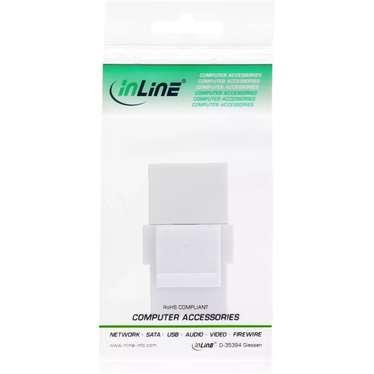 USB Snap-In module InLine 1 pc USB-C F/F Photo 3