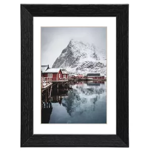 Single picture frame Hama Oslo Black