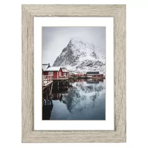 Single picture frame Hama Oslo Grey Pine