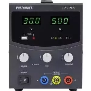 Лабораторный блок питания Voltcraft LPS1305 — регулируемый 0–30 В DC, 0–5 А